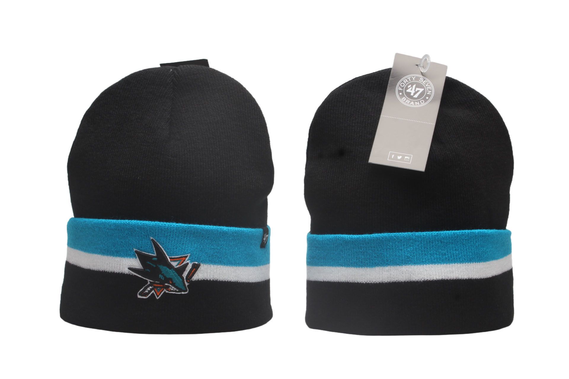2025 NHL San Jose Sharks Hat beanie style 01